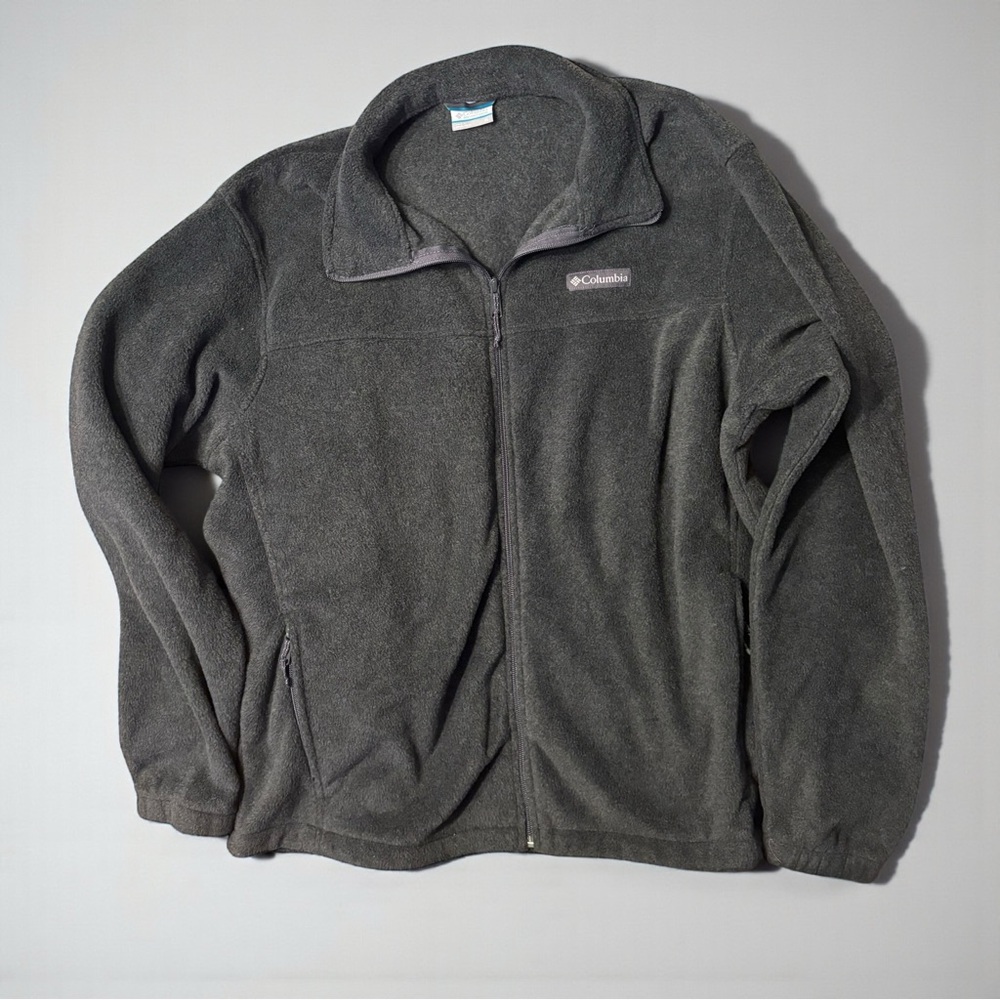 Columbia Gray Fleece Jacket NWOT Size XL - Picture 5 of 6